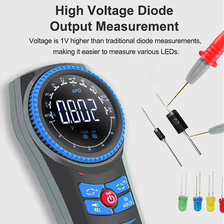 مقياس متعدد دوار ذو نطاق تلقائي لقياس الجهد والمقاومة، جهاز قياس SUNSHINE DT-24R