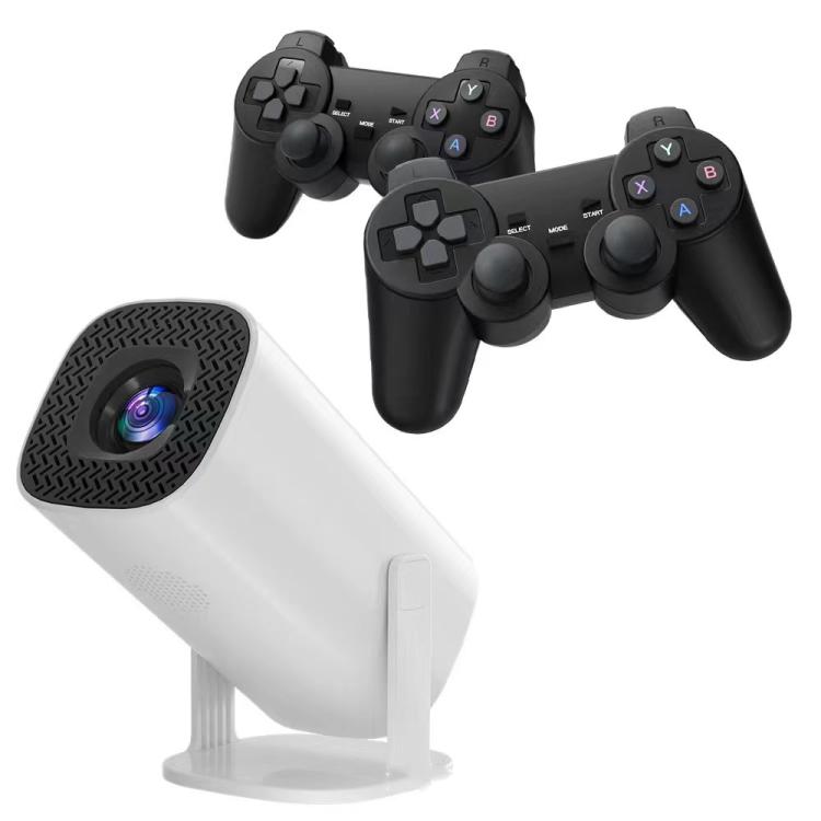 P30 Game Projector Android 11 System With Wireless Gaming Controller 720P Home Theater