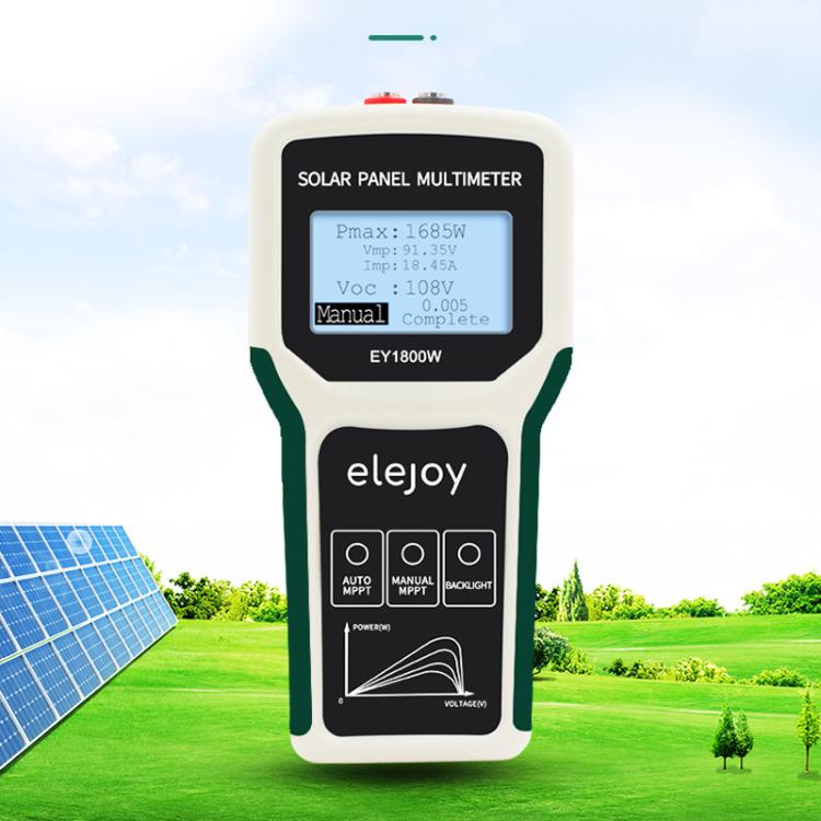 جهاز قياس متعدد للوحة الطاقة الشمسية الكهروضوئية MPPT من Elejoy بقوة 1800 واط، EY1800W