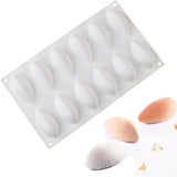 12-Cavity Mango Jelly Mousse Cake & Ice Cream Silicone Mold For DIY Chocolate And Fondant