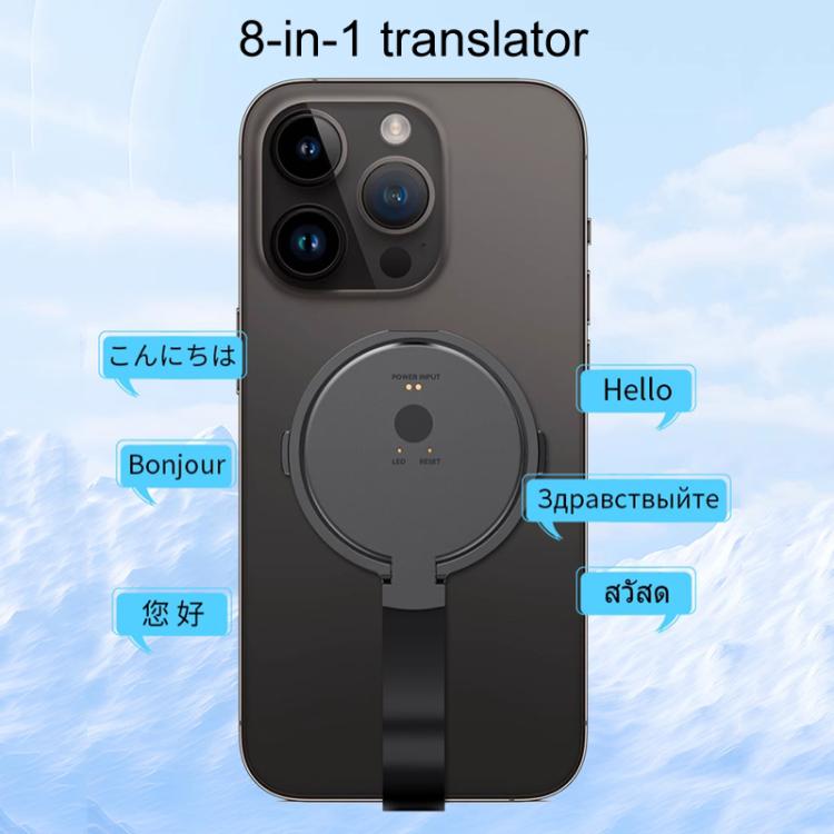 X9 8 In 1 AI Large Model Simultaneous Translator Offline Voice And Video Call Translation