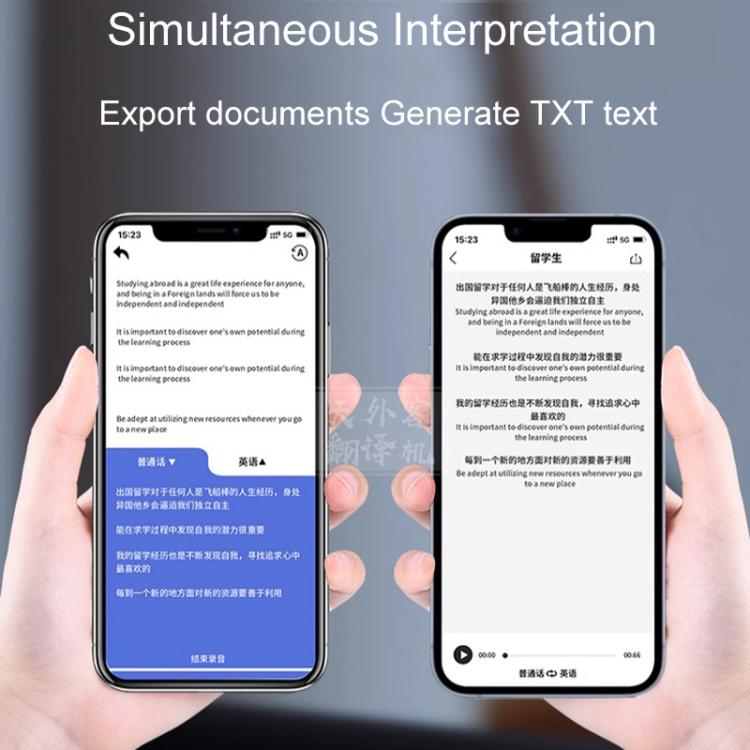X9 8 In 1 AI Large Model Simultaneous Translator Offline Voice And Video Call Translation