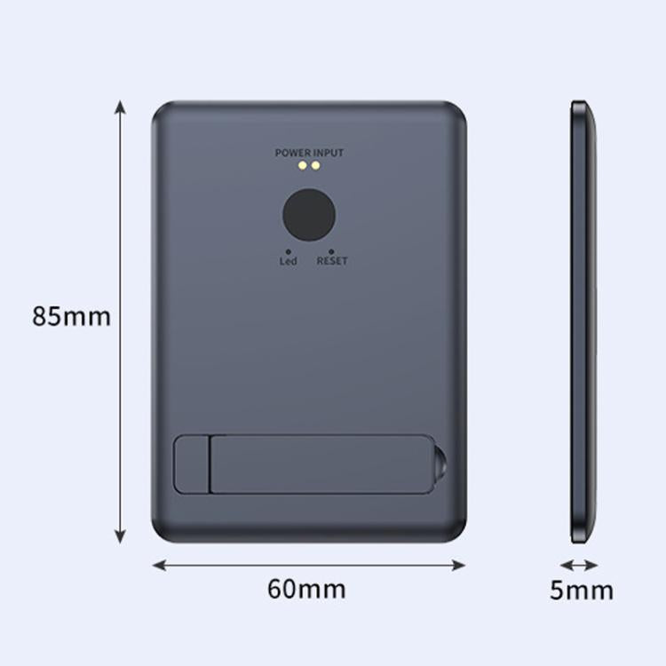T1 AI Large Model Slim Card Magnetic Translator Audio Transcription Equipment