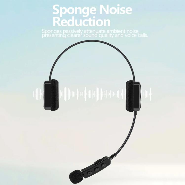 TW2S IPX5 Waterproof Noise Reduction Helmet Bluetooth Headset