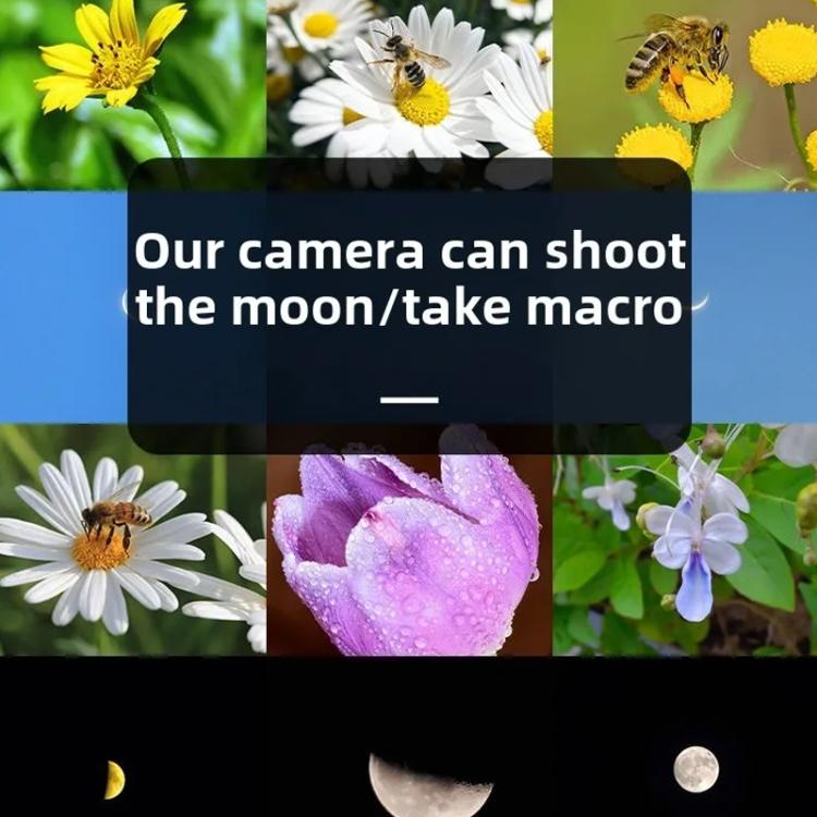 4K 72MP 12X Optical Zoom Student Digital Camera WiFi HD Video Camera With 3 Inch Flip Screen, W3
