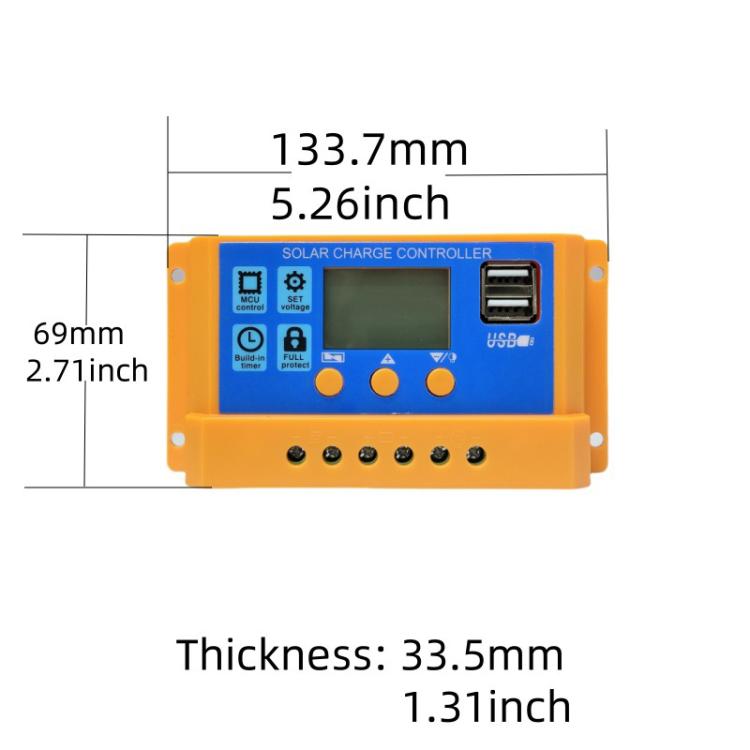 12V 24V 11.1V Solar Controller PV Solar Charge Controller, 10A, 20A, 30A