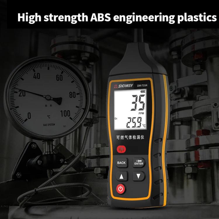 Combustible Gas Detector Explosion-Proof Natural Gas Gas Methane Gas Alarms, SW-733B