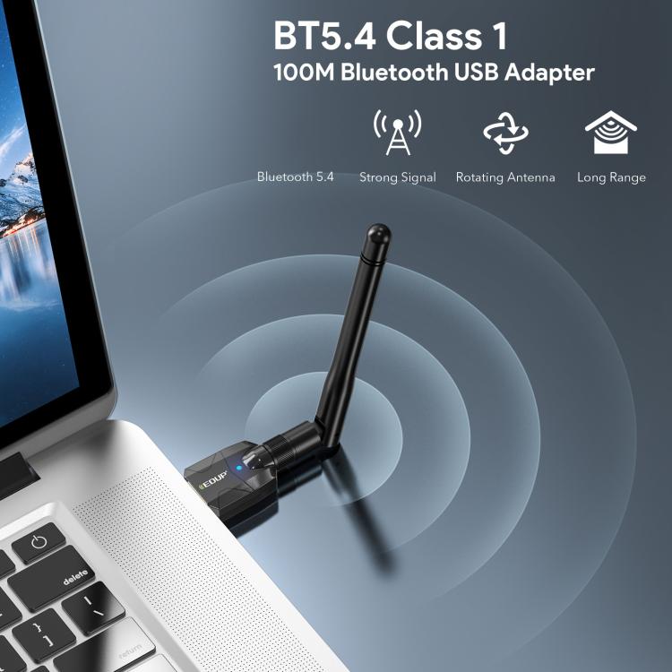 EDUP USB Bluetooth Adapter 5.4 Transmitter Audio Receiver Module, CP00691