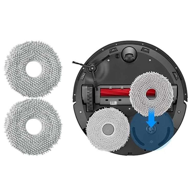 For Roborock P20 Pro / Qrevo Curve Robot Vacuum Cleaner Replacement Parts, 15 In 1 Kit