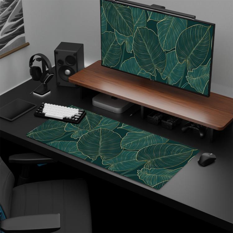 Flowers and Trees Themed Mouse Pad Desk Mat For Office/Gaming, 300x600x2mm, 300x600x3mm, 300x700x2mm, 300x700x3mm, 300x800x2mm, 300x800x3mm, 400x900x2mm, 400x900x3mm