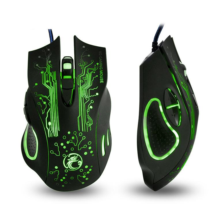 iMICE X9 USB Gaming Optical Wired Mouse, X9