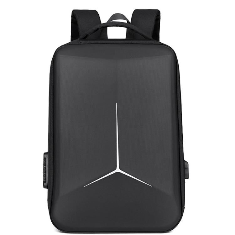 15.6-16.6 Inch Hard Shell Laptop Backpack with USB+Type-C Charging Ports Unisex Anti-Theft Business Travel Bag, Gray, Blue, Black, Airbag Gray, Airbag Blue, Airbag Black