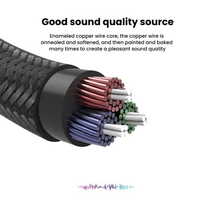 VegGieg Aux Car Audio Cable 3.5mm Male To Male Connection Cable For Phone Computer Stereo Amplifier Earphone, 1m, 2m, 3m, 5m
