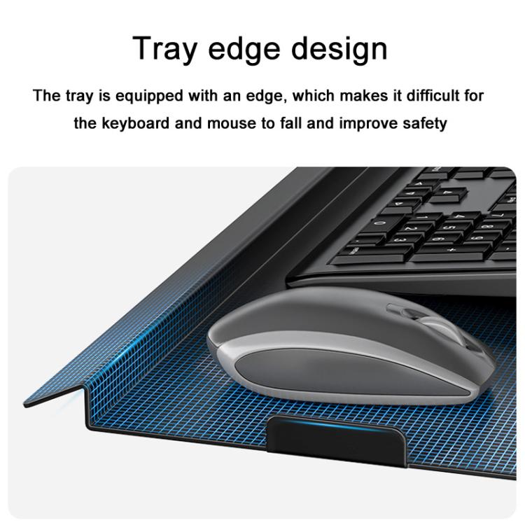 Monitor Bracket Industrial Equipment Cabinet Wall Mount All-In-One Stand Mouse Keyboard Bracket, WKS-1 21x60cm Tray Silver, WKS-1 21x60cm Tray Black, WKS-2 21x60cm Tray Silver, WKS-2 21x60cm Tray Black