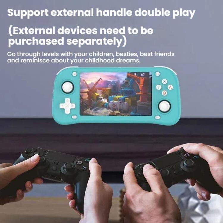XF43 Retro Handheld Game Console Open Source 4.3 Inch Large Screen Gaming Video Players Console, 64G, 128G