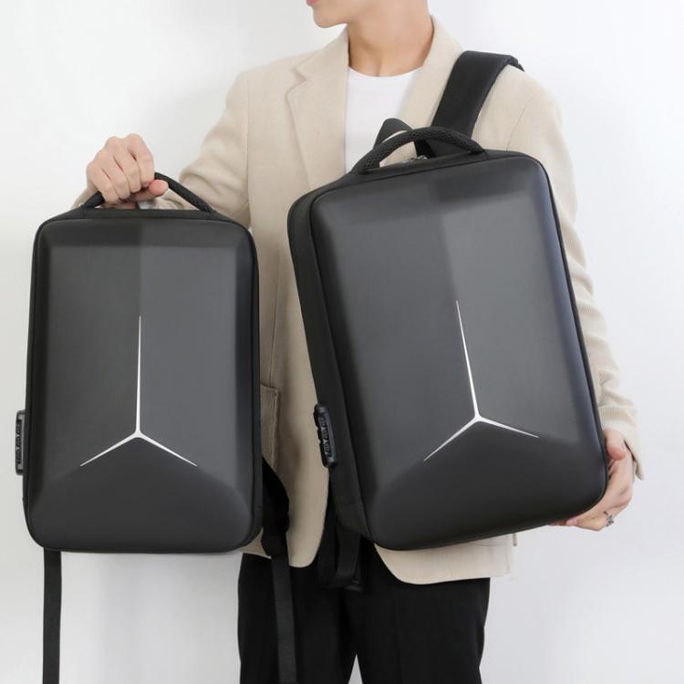 17.3-18 Inch Hard Shell Laptop Backpack with USB+Type-C Charging Ports Unisex Anti-Theft Business Travel Bag, Gray, Blue, Black, Airbag Black, Airbag Gray, Airbag Blue