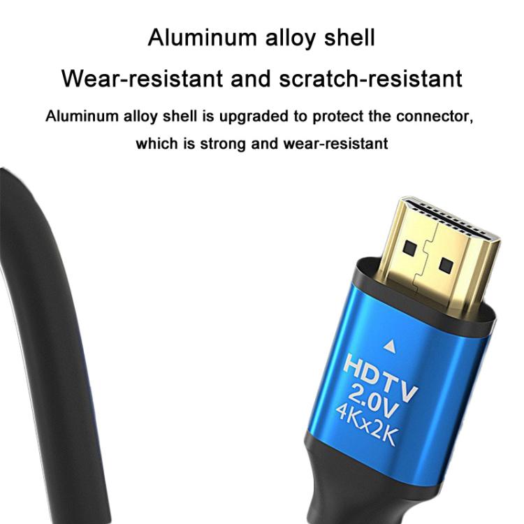 VegGieg V2.0 4K60Hz TV Set-Top Box Computer Monitor Projection HDMI Video Connection Cable, 1.5m, 2m, 3m, 5m