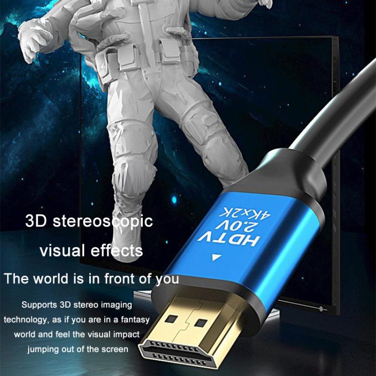 VegGieg V2.0 4K60Hz TV Set-Top Box Computer Monitor Projection HDMI Video Connection Cable, 1.5m, 2m, 3m, 5m