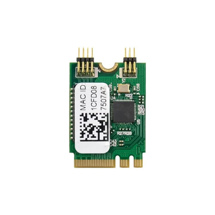 SUNWEIT ST7206 M.2 A+E RTL8125BG Single Port RJ45 2.5G Quad Speed Industrial Network Card, ST7206