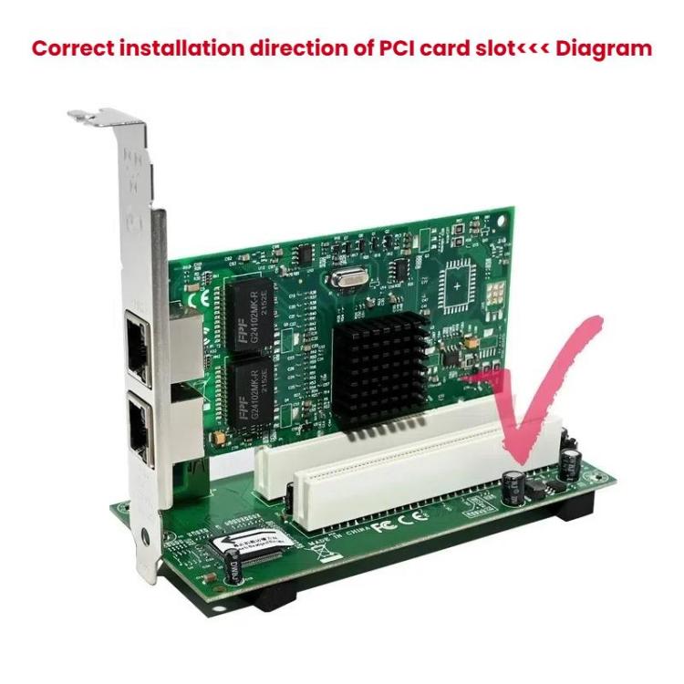 SUNWEIT ST46 PCIe X1 To 2-PCI Card Slot ASM1083 Bridge Card No Drive Plug and Play, ST46