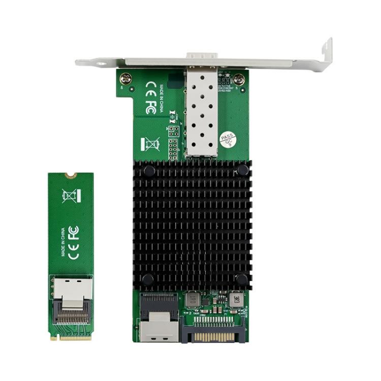 SUNWEIT ST7331 M.2 X520DA1 10GbE Single Optical / SFP+ Server Industrial Network Card, ST7331