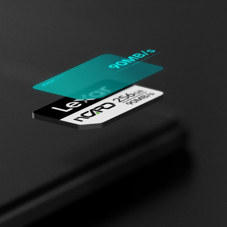 بطاقة ذاكرة Lexar nCARD بسعة 128 جيجابايت لتوسيع الهاتف المحمول NM Card، 128 جيجابايت