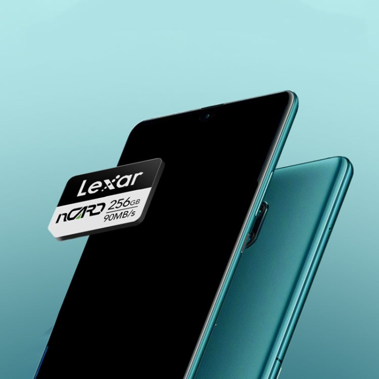 بطاقة ذاكرة Lexar nCARD بسعة 128 جيجابايت لتوسيع الهاتف المحمول NM Card، 128 جيجابايت