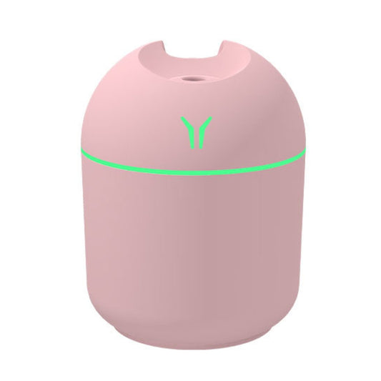 USB Mini Desktop Humidifier – Portable Car Air Humidifier with Colorful Night Light & Quiet Operation