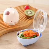 Kitchen Household Cartoon Cat Peeling Knife with Storage Case – Cute Fruit & Vegetable Peeler