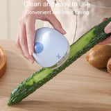 Kitchen Household Cartoon Cat Peeling Knife with Storage Case – Cute Fruit & Vegetable Peeler