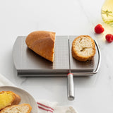 Stainless Steel Adjustable Cheese Slicer with Scale – Kitchen Bread Cutter & Divider Tool