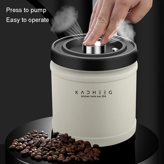 Kacheeg Vacuum Sealing Can – Pressed Storage Container for Coffee Beans, Tea, and Dry Goods