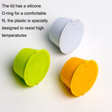2 Sets Reusable Coffee Capsule Filter Cups for Dolce Gusto Machines – Eco-Friendly Refillable Pods