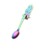 Creative Mermaid Handle Coffee Spoon – Stainless Steel Dessert & Tea Flatware