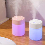 200ml Dazzling Mini USB Humidifier – Portable Desktop & Car Air Humidifier with Colorful Lights, Quiet Operation