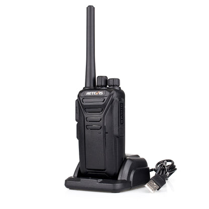RETEVIS RT27 2W US Frequency 462.5500MHz-467.7125MHz 22CHS FRS Two Way Radio Handheld Walkie Talkie, US Plug, RT27, US Plug