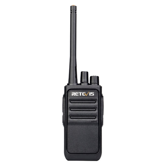 زوج واحد من جهاز اتصال لاسلكي محمول باليد RETEVIS RT617 0.5 واط PMR446 16CHS ثنائي الاتجاه، قابس الاتحاد الأوروبي، RT617