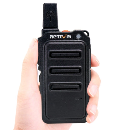1 Pair RETEVIS RT19 22CHS FRS Two Way Radio Handheld Walkie Talkie, US Plug, RT19, US Plug