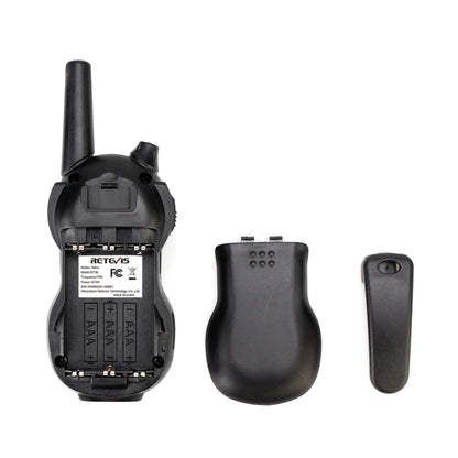 1 Pair RETEVIS RT38 US Frequency 22CHS FRS License-free Children Handheld Walkie Talkie, RT38 (Blue), RT38 (Red)