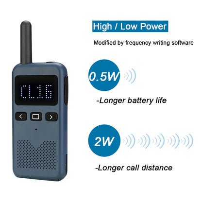 RETEVIS RB19 462.5500-467.7125MHz 22CHS FRS License-free Two Way Radio Handheld Walkie Talkie, US Plug, RB19