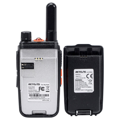 1 Pair RETEVIS RB35 2W US Frequency 462.5500-462.7250MHz 16CHS FRS License-free Two Way Radio Handheld Walkie Talkie, RB35
