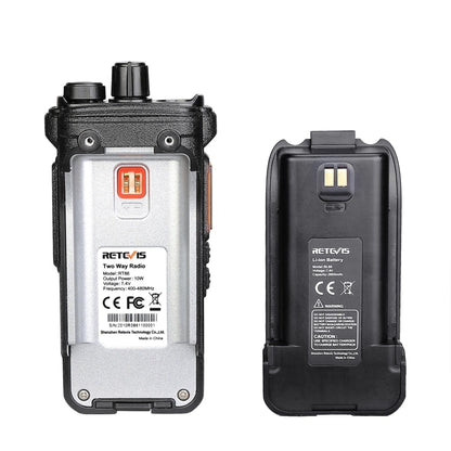 RETEVIS RT86 10W 430-440MHz 16CHS Two Way Radio Handheld Walkie Talkie with Wireless Copy Function, RT86