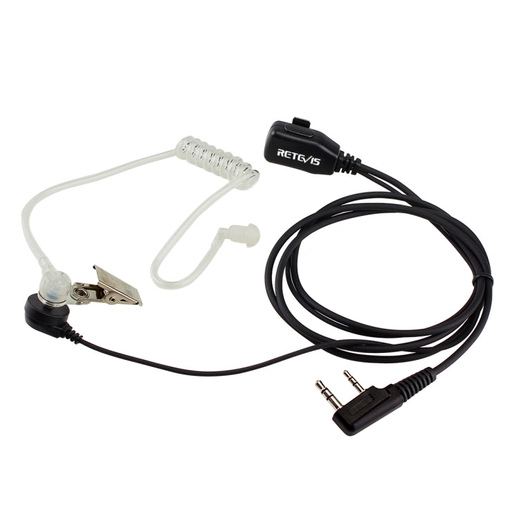 سماعة أذن داخلية مزودة بأنبوب صوتي وميكروفون ومكبر صوت ثنائي السنون من RETEVIS C9003، C9003