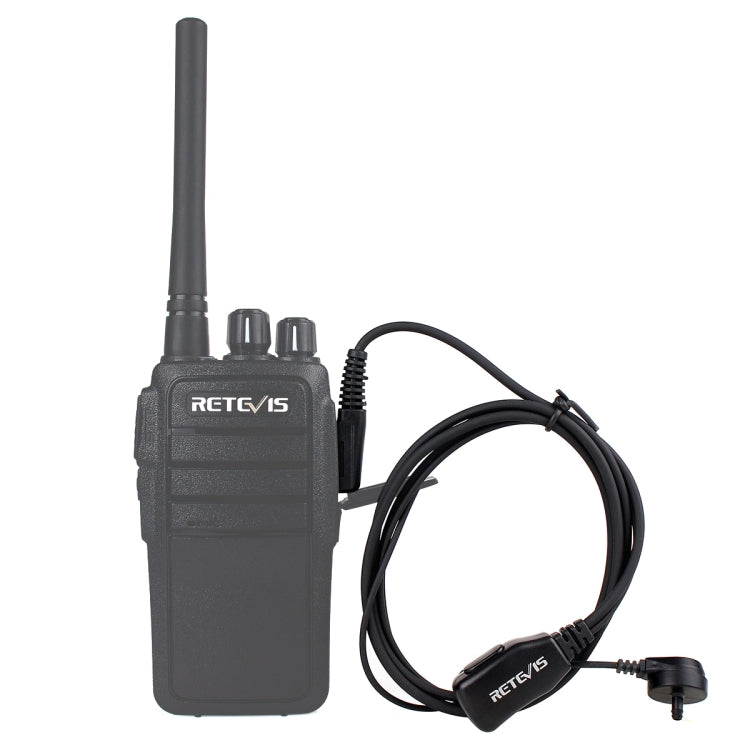 سماعة أذن داخلية مزودة بأنبوب صوتي وميكروفون ومكبر صوت ثنائي السنون من RETEVIS C9003، C9003