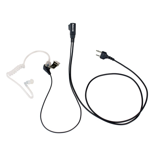 RETEVIS C9019 2 Pin Covert Acoustic Tube In-line Air Guide Earphone Microphone for Midland Radio, C9020