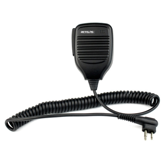 RETEVIS R-321 M 2 Pin Handheld PTT Speaker Microphone for Motorola GP68/GP88/GP300/2000/CT150/P040, R-321
