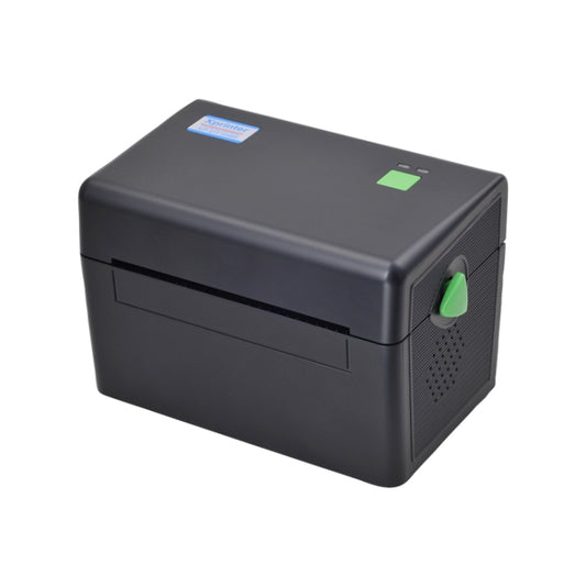 طابعة باركود حرارية محمولة من إكس برينتر XP-DT108B، لون أسود، أبيض