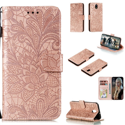Lace Flower Horizontal Flip Leather Case with Holder & Card Slots & Wallet & Photo Frame, For LG K30, For Sony Xperia 5, For Nokia 7.2, For Huawei Honor Play 3, For Galaxy A70s, For Galaxy A90 5G, For Xiaomi Mi 9 Pro