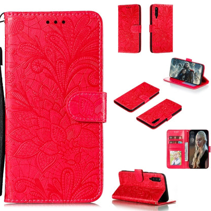 Lace Flower Horizontal Flip Leather Case with Holder & Card Slots & Wallet & Photo Frame, For LG K30, For Sony Xperia 5, For Nokia 7.2, For Huawei Honor Play 3, For Galaxy A70s, For Galaxy A90 5G, For Xiaomi Mi 9 Pro