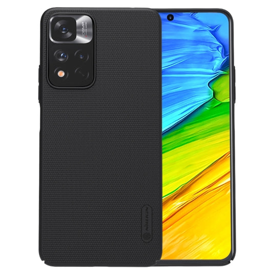 For Xiaomi Redmi Note 11 Pro Glogal / 11 Pro Glogal 5G / 11 Pro+ 5G India / 11E Pro 5G NILLKIN Frosted Concave-convex Texture PC Case (Black), For Xiaomi Redmi Note 11 Pro Glogal